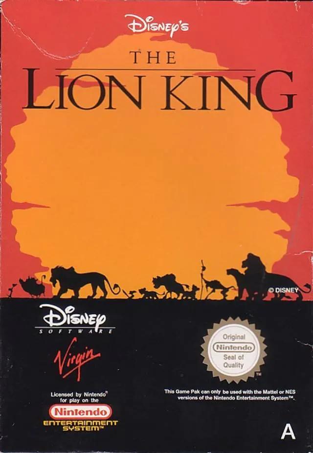 Game | Nintendo NES | The Lion King Physical Video Games Game Nintendo
