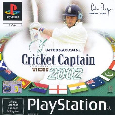 Game | Sony PlayStation PS1 | International Cricket Captain 2002