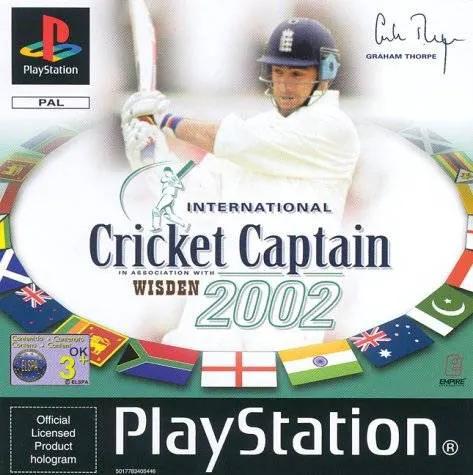 Game | Sony PlayStation PS1 | International Cricket Captain 2002 Physical Video Games Game Sony