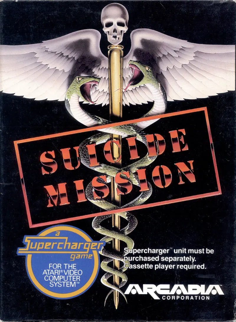 Game | Atari 2600 | Suicide Mission Physical Video Games Game Atari