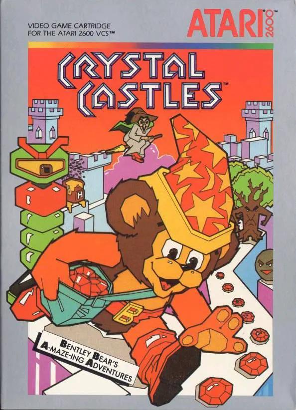 Game | Atari 2600 | Crystal Castles Physical Video Games Game Atari