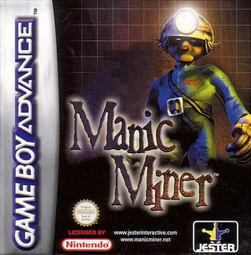 Game | Nintendo Game Boy Advance GBA | Manic Miner Physical Video Games Game Nintendo