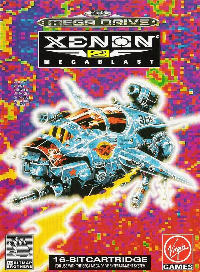 Game | Sega Mega Drive | Xenon 2 Megablast Physical Video Games Game Sega