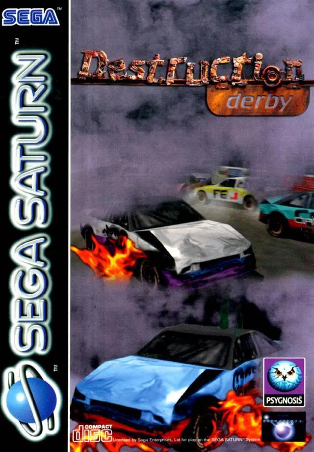 Game | Sega Saturn | Destruction Derby Physical Video Games Game Sega