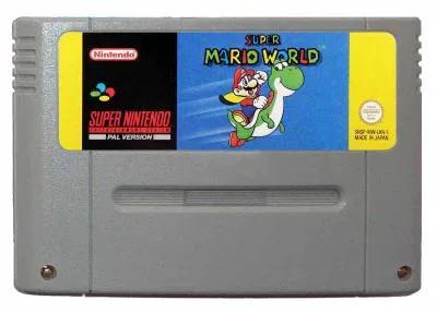 Game | Super Nintendo SNES | Super Mario World Physical Video Games Game Nintendo
