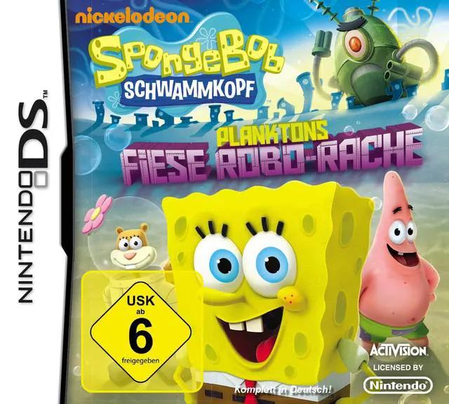Game | Nintendo DS | SpongeBob SquarePants: Plankton's Robotic Revenge Physical Video Games Game Nintendo