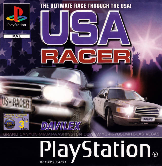 Game | Sony PlayStation PS1 | USA Racer