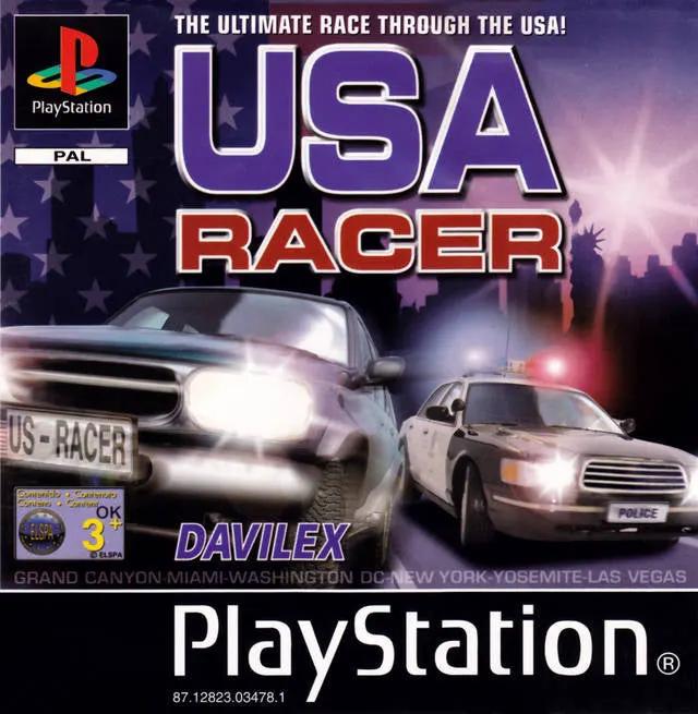 Game | Sony PlayStation PS1 | USA Racer Physical Video Games Game Sony