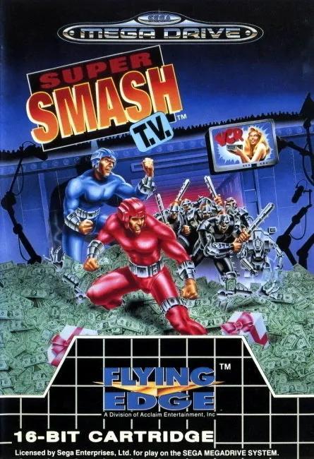 Game | Sega Mega Drive | Super Smash TV Physical Video Games Game Sega