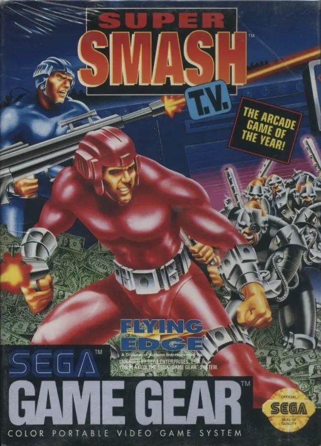 Game | Sega Game Gear | Super Smash TV Physical Video Games Game Sega
