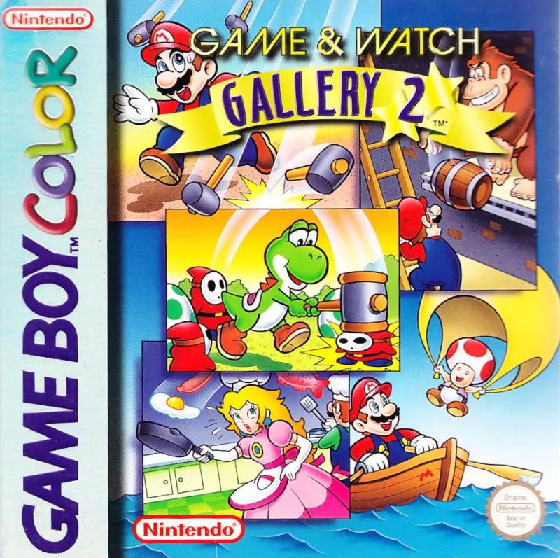 Game | Nintendo Game Boy Color GBC | Game & Watch Gallery 2 Physical Video Games Game Nintendo
