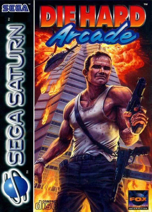 Game | Sega Saturn | Die Hard Arcade Physical Video Games Game Sega