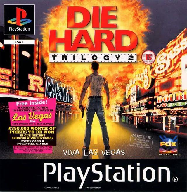 Game | Sony PlayStation PS1 | Die Hard Trilogy 2 Viva Las Vegas Physical Video Games Game Sony