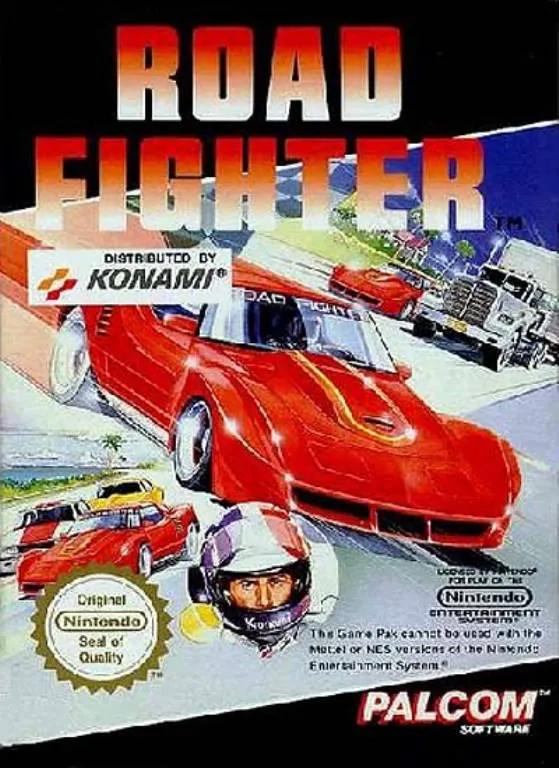 Game | Nintendo NES | Road Fighter Physical Video Games Game Nintendo