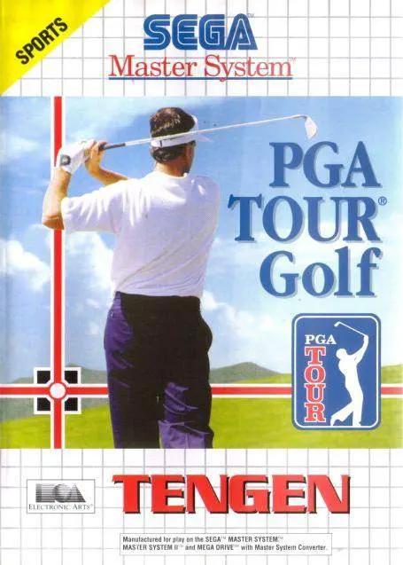 Game | Sega Master System | PGA Tour Golf Physical Video Games Game Sega