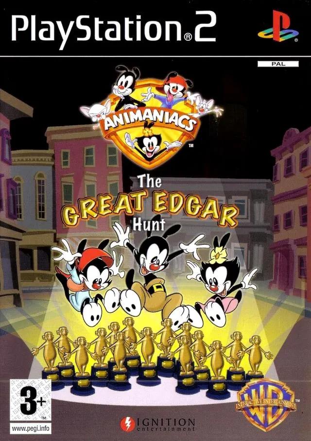 Game | Sony PlayStation PS2 | Animaniacs: The Great Edgar Hunt Physical Video Games Game Sony
