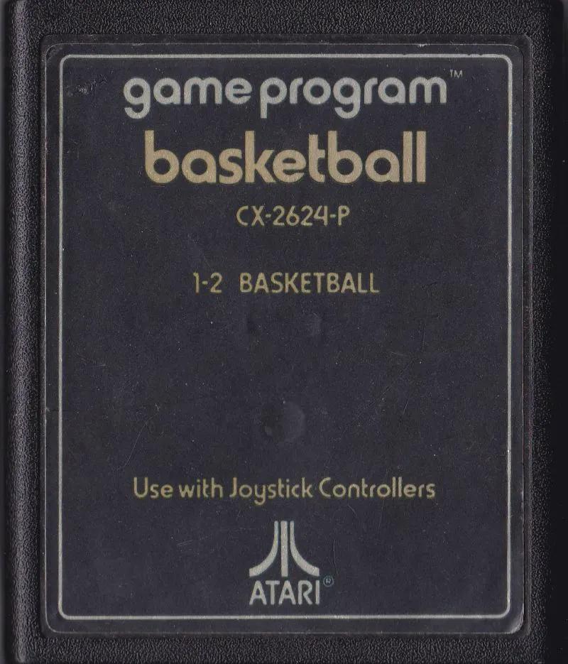 Game | Atari 2600 | Basketball (Text Label) Physical Video Games Game Atari