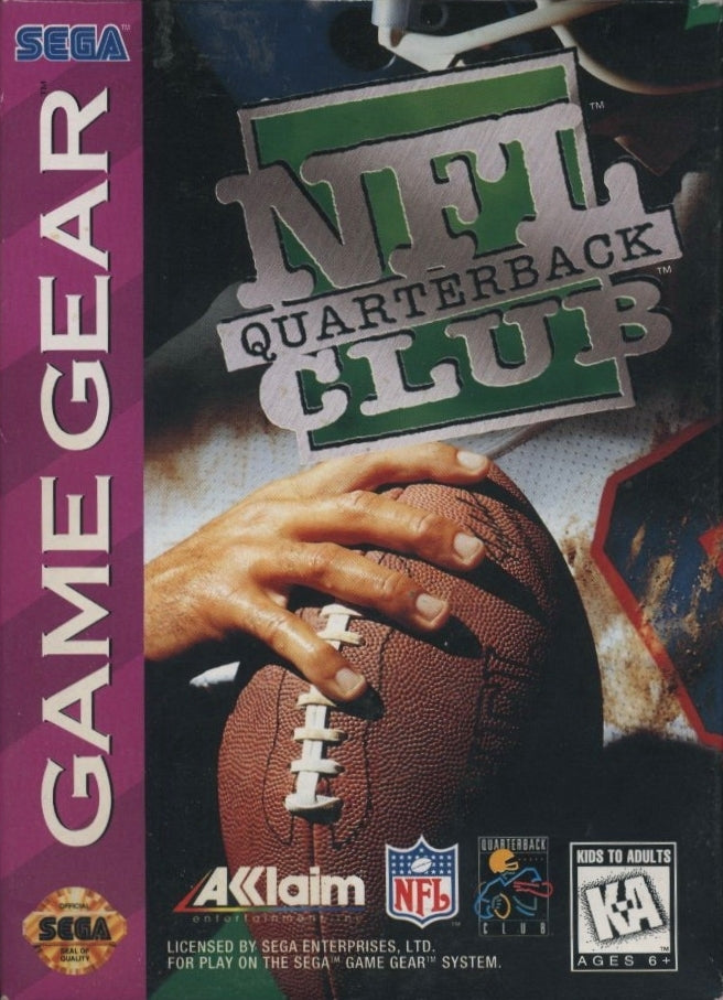 Game | Sega Game Gear | NFL 95
