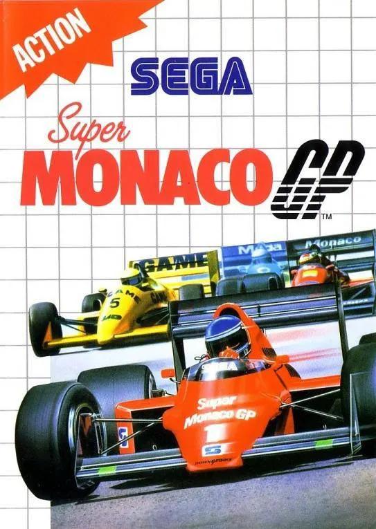 Game | Sega Master System | Super Monaco GP Physical Video Games Game Sega