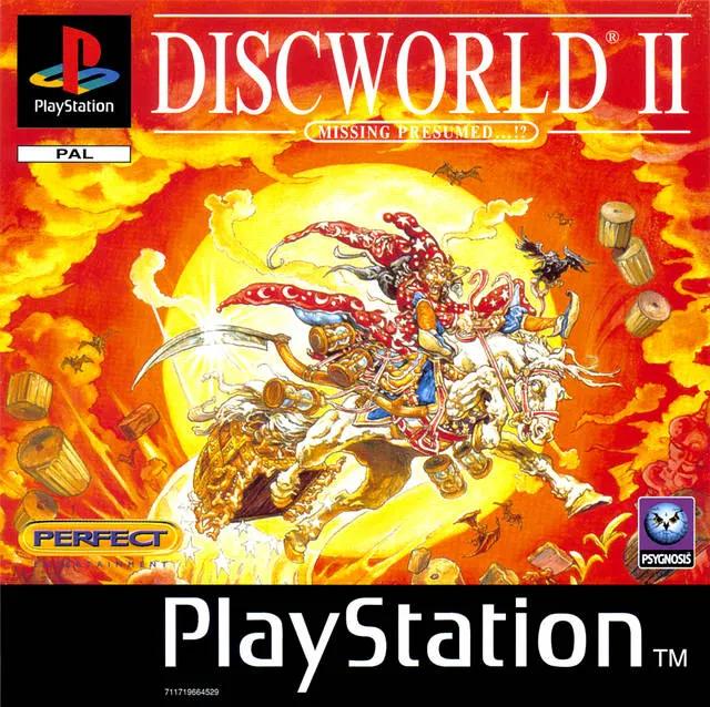Game | Sony PlayStation PS1 | DiscWorld II Missing Presumed Physical Video Games Game Sony