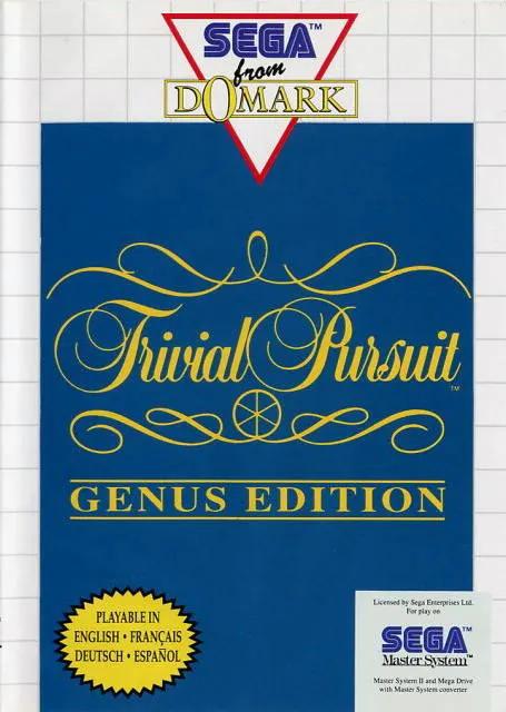 Game | Sega Master System | Trivial Pursuit Physical Video Games Game Sega