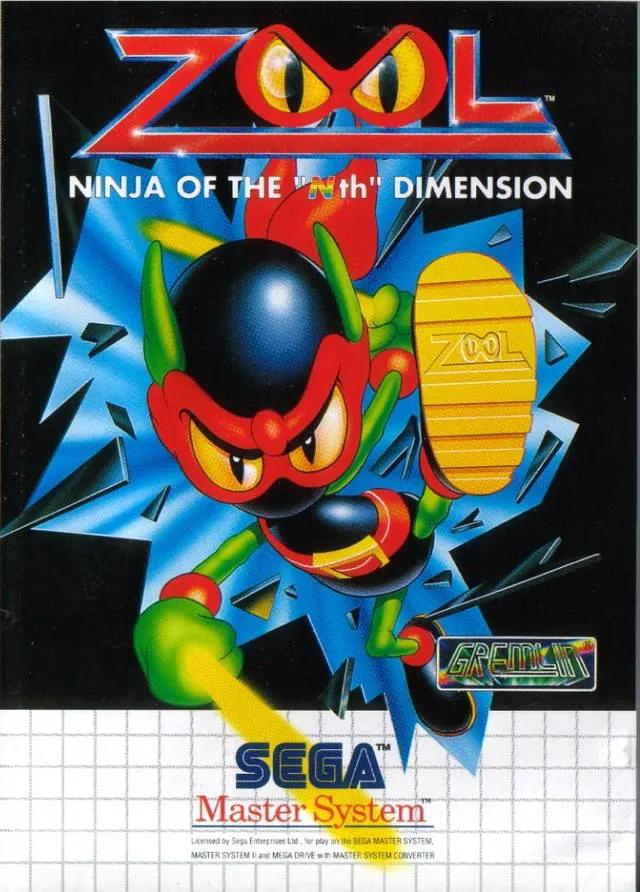 Game | Sega Master System | Zool Physical Video Games Game Sega