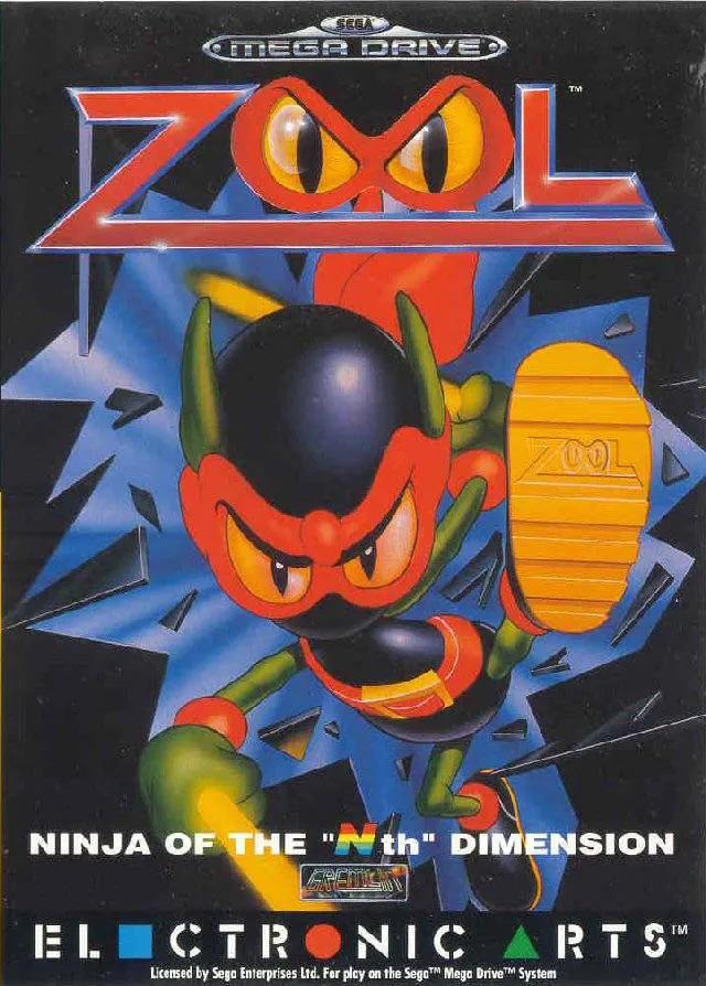 Game | Sega Mega Drive | Zool Physical Video Games Game Sega