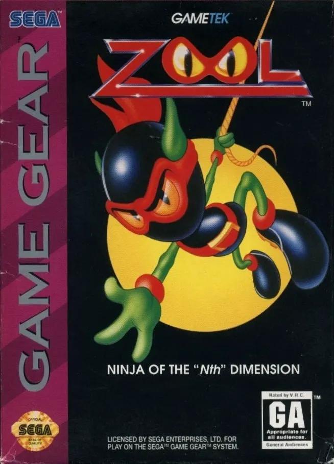 Game | Sega Game Gear | Zool Ninja Of The Nth Dimension Physical Video Games Game Sega