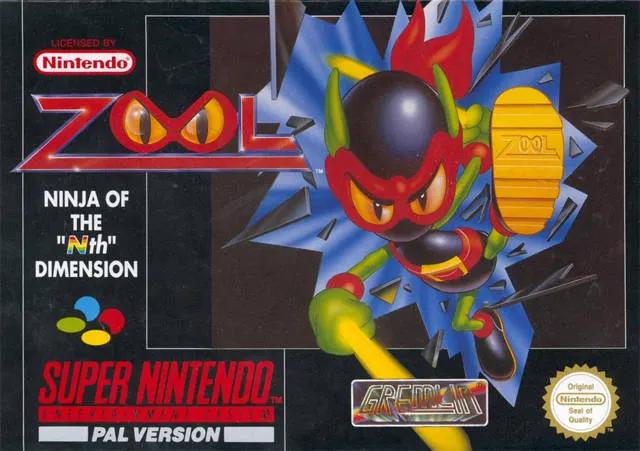 Game | Super Nintendo SNES | Zool Physical Video Games Game Nintendo