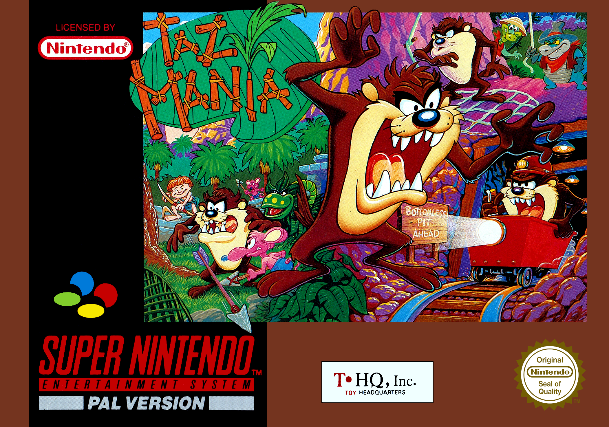 Game | Super Nintendo SNES | Taz-Mania