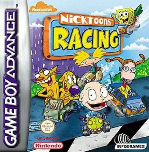 Game | Nintendo Game Boy Advance GBA | Nicktoons Racing