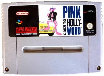 Game | Super Nintendo SNES | Pink Goes To Hollywood Physical Video Games Game Nintendo