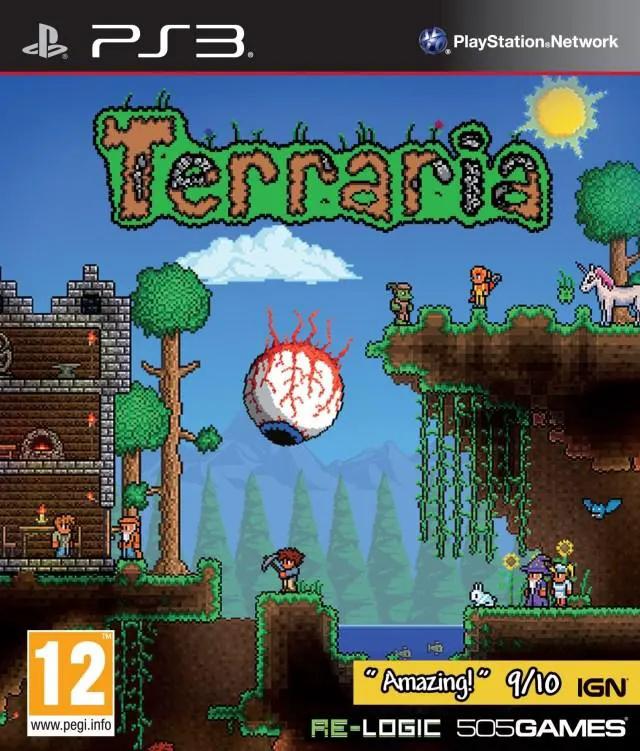 Game | Sony PlayStation PS3 | Terraria Physical Video Games Game Sony