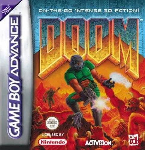 Game | Nintendo Game Boy Advance GBA | Doom Physical Video Games Game Nintendo