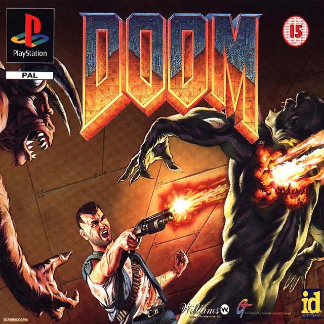 Game | Sony PlayStation PS1 | Doom Physical Video Games Game Sony