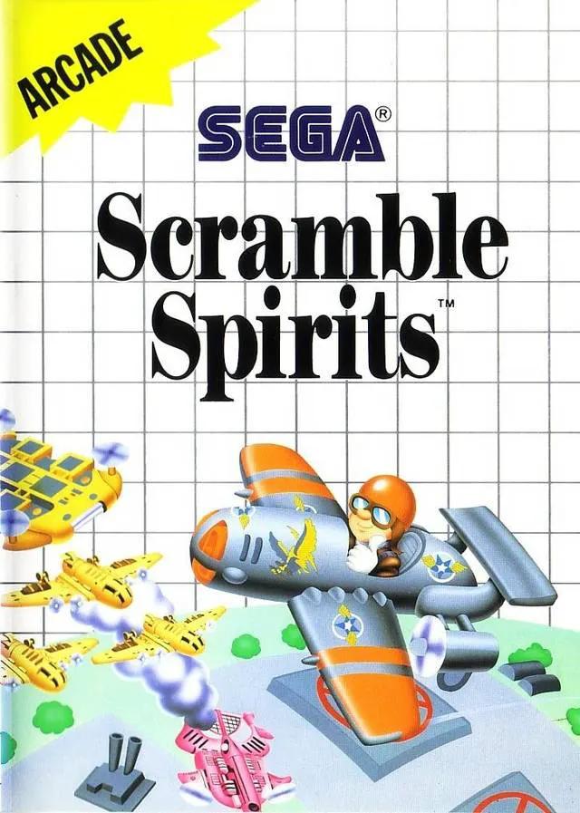 Game | Sega Master System | Scramble Spirits Physical Video Games Game Sega