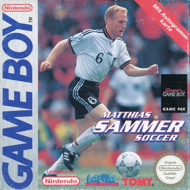 Game | Nintendo Game Boy GB | Matthias Sammer Soccer