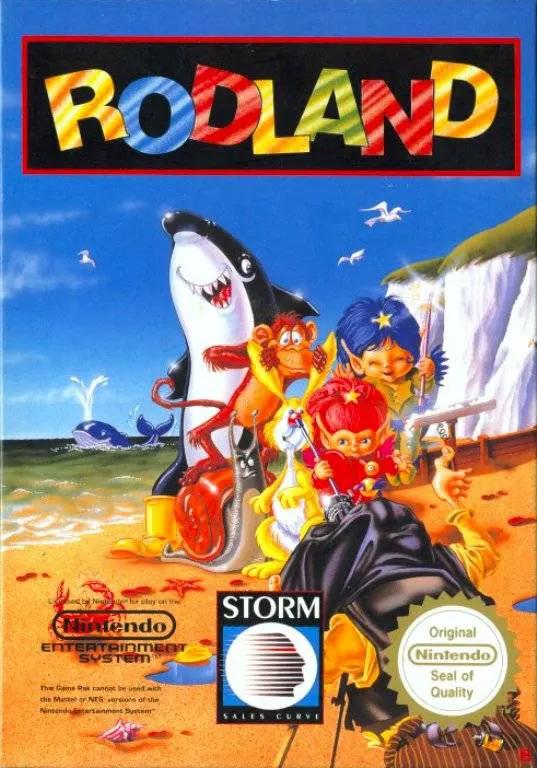 Game | Nintendo NES | Rodland Physical Video Games Game Nintendo