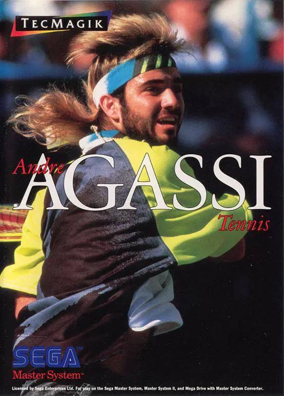 Game | Sega Master System | Andre Agassi Tennis Physical Video Games Game Sega