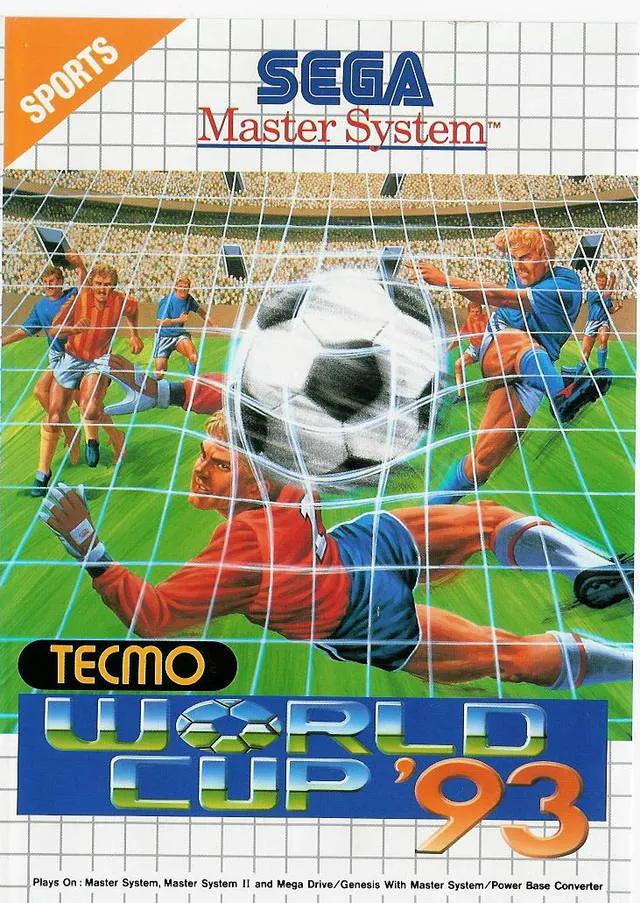 Game | Sega Master System | Tecmo World Cup 93 Physical Video Games Game Sega