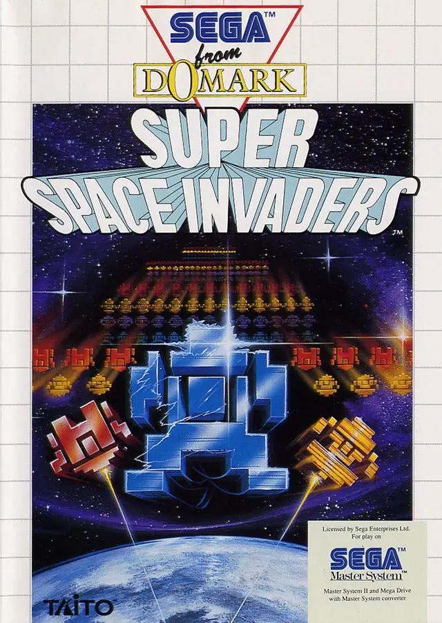 Game | Sega Master System | Super Space Invaders Physical Video Games Game Sega
