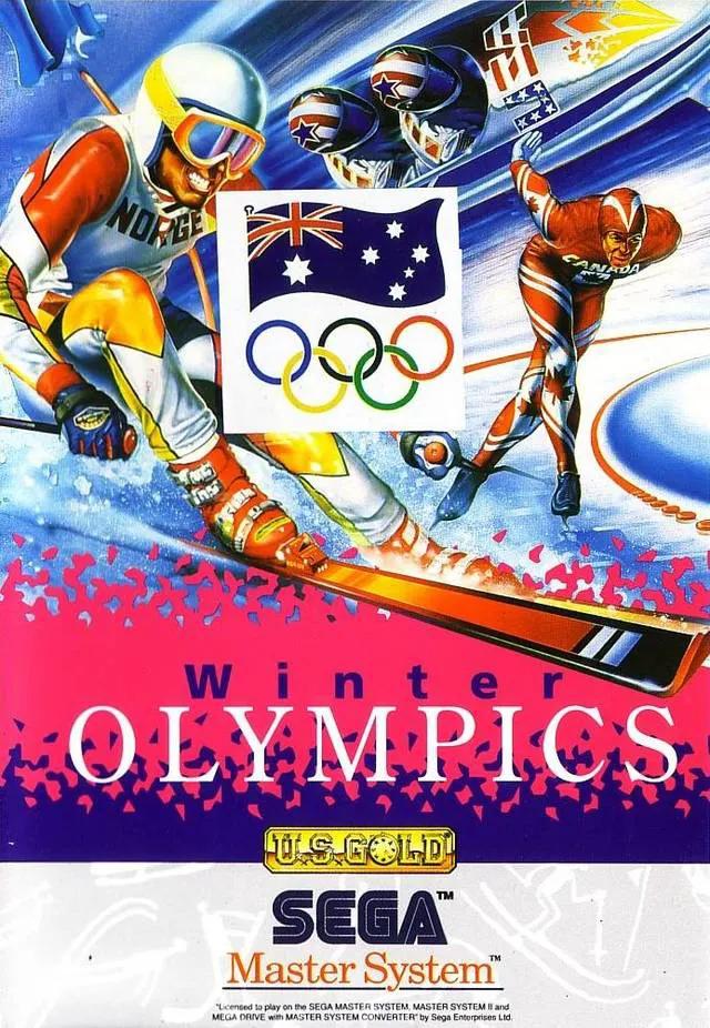 Game | Sega Master System | Winter Olympics Physical Video Games Game Sega