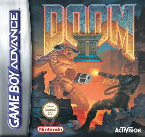 Game | Nintendo Game Boy Advance GBA | Doom II Physical Video Games Game Nintendo