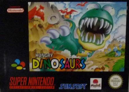 Game | Super Nintendo SNES | Hungry Dinosaurs Physical Video Games Game Nintendo