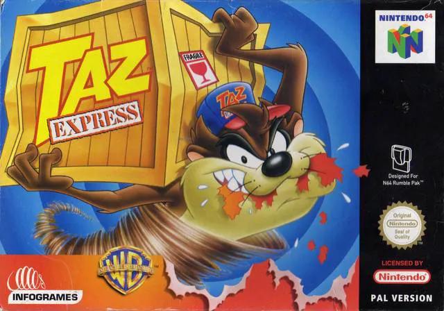 Game | Nintendo N64 | Taz Express Physical Video Games Game Nintendo