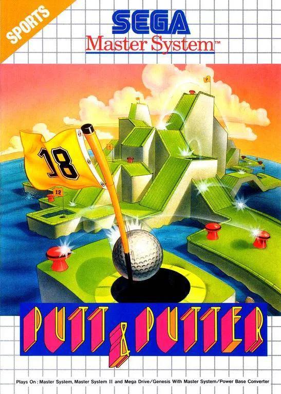 Game | Sega Master System | Putt And Putter Physical Video Games Game Sega