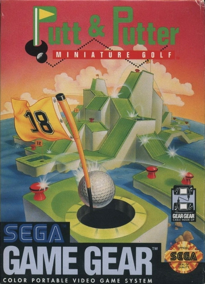 Game | Sega Game Gear | Putt And Putter Miniature Golf