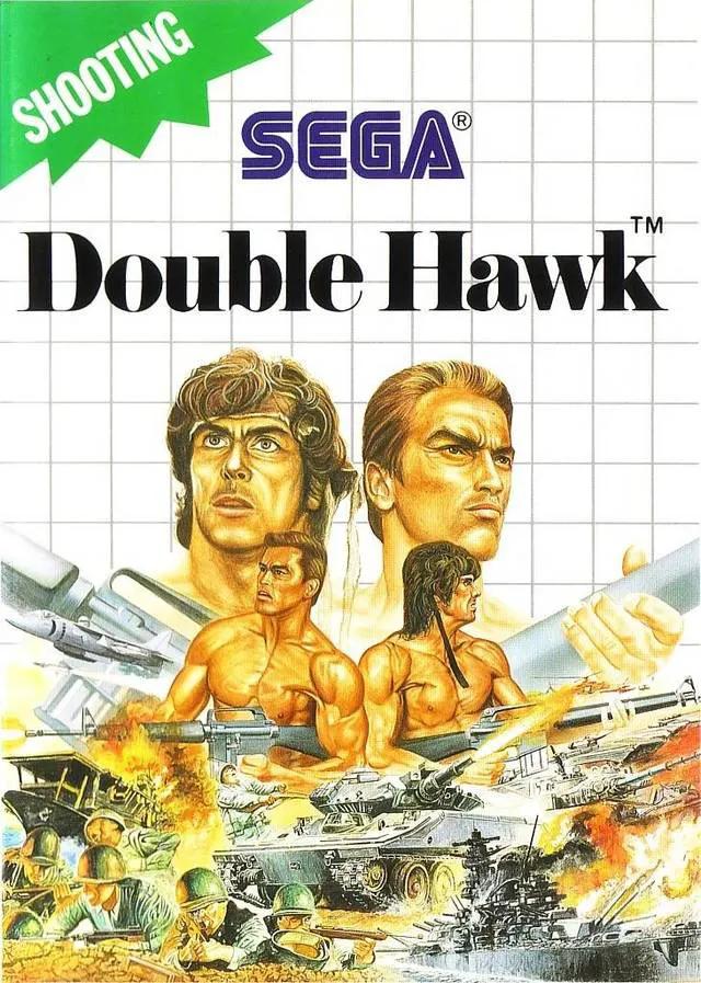 Game | Sega Master System | Double Hawk Physical Video Games Game Sega