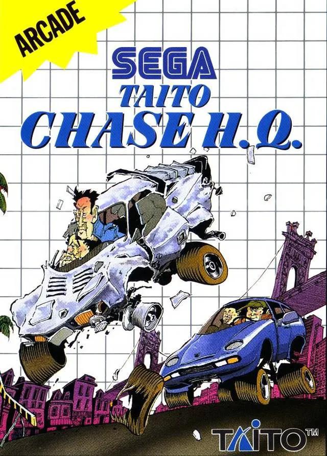 Game | Sega Master System | Taito Chase HQ Physical Video Games Game Sega