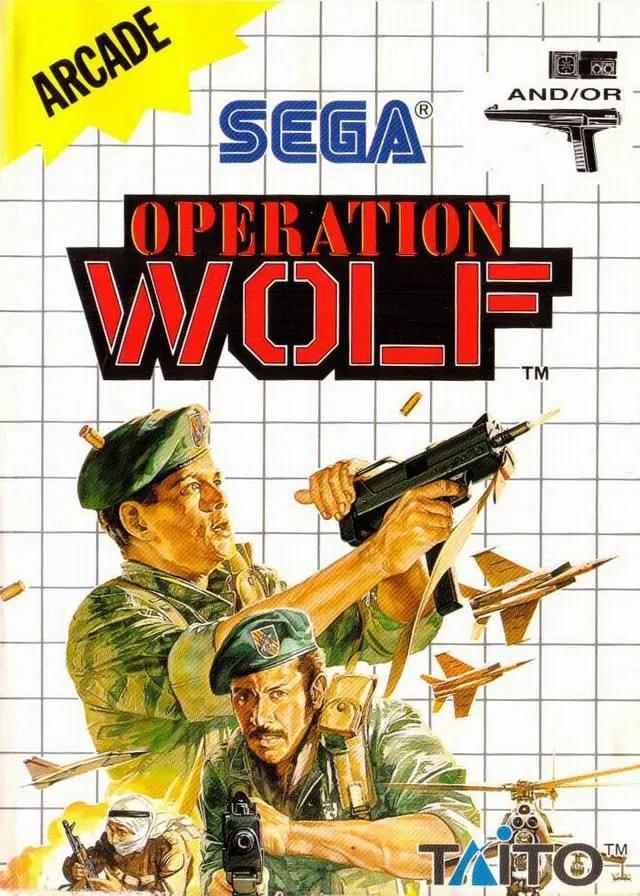 Game | Sega Master System | Operation Wolf Physical Video Games Game Sega